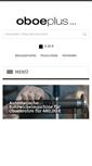 Mobile Screenshot of oboeplus.com